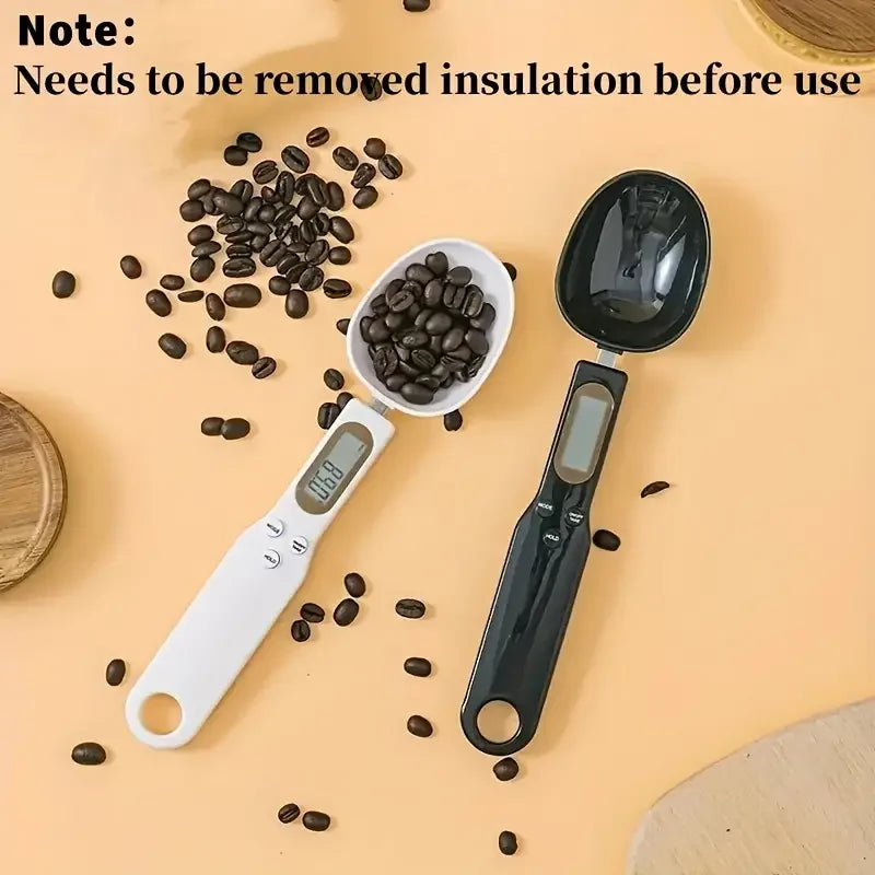 Mini Digital Spoon Scale (0.1–500g) LCD Kitchen Measuring Spoon