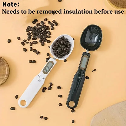Mini Digital Spoon Scale (0.1–500g) LCD Kitchen Measuring Spoon